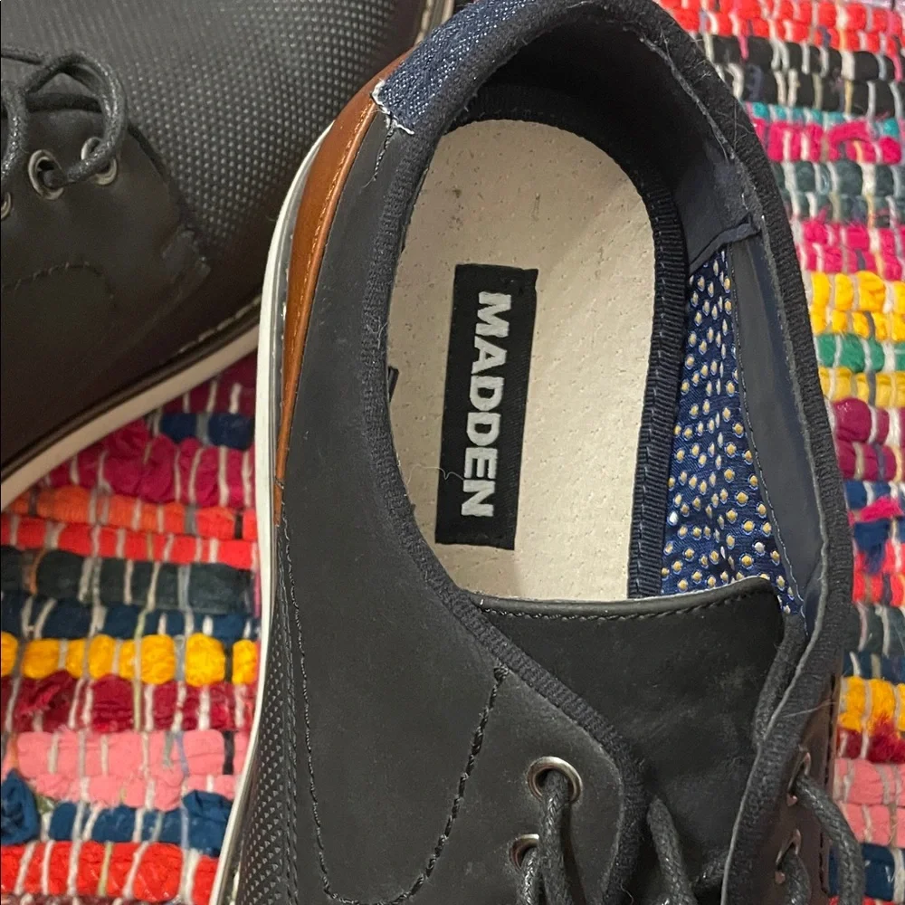 Steve Madden Black and Brown Men's Derbys - Picture 10 of 10